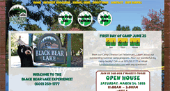 Desktop Screenshot of blackbearlake.com